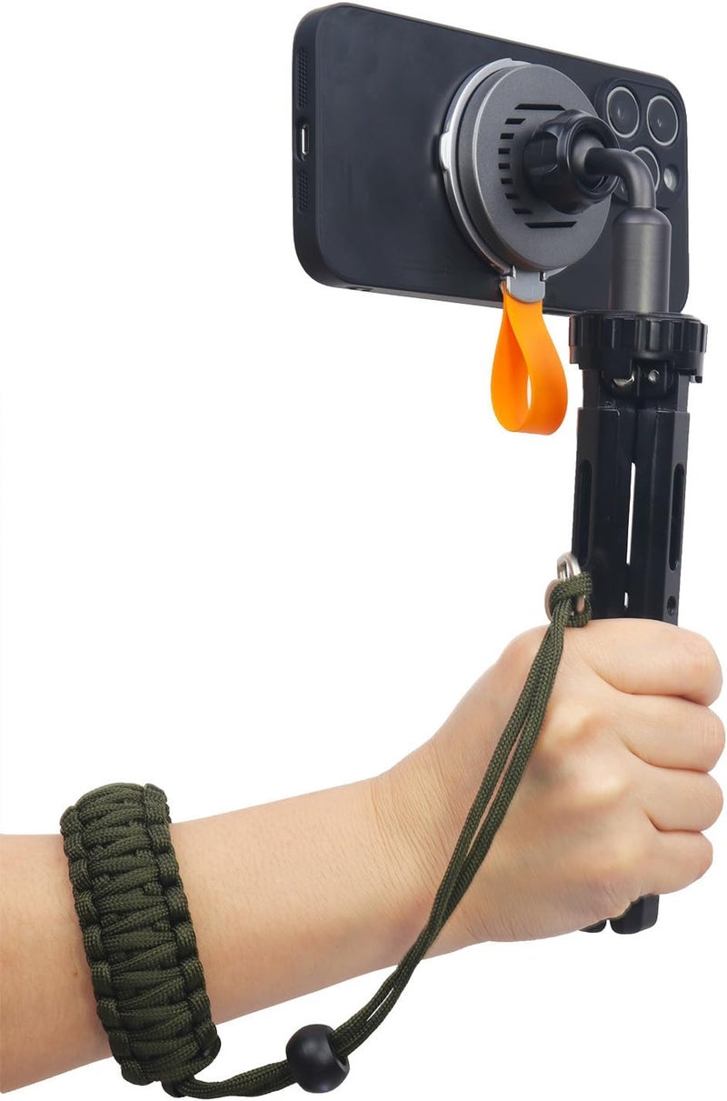 Rigdance Paracord Camera Wrist Strap Lanyard with Screw for Insta 360 X3, Ace Pro, DSLR Cameras, Selfie Sticks - Image 4